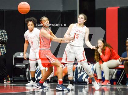 Thumbnail 3 in St. John's vs. Miami Country (Nike Tournament of Champions) photogallery.