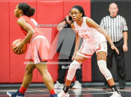 Thumbnail 2 in St. John's vs. Miami Country (Nike Tournament of Champions) photogallery.