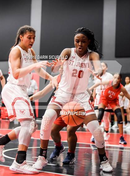 Thumbnail 1 in St. John's vs. Miami Country (Nike Tournament of Champions) photogallery.