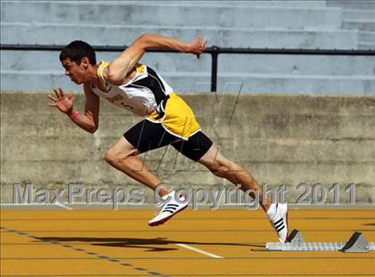 Thumbnail 3 in CIF NCS Masters Track & Field Championships (Boys Friday Track Events) photogallery.