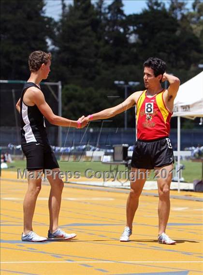 Thumbnail 1 in CIF NCS Masters Track & Field Championships (Boys Friday Track Events) photogallery.