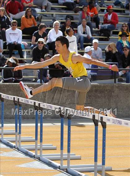 Thumbnail 2 in CIF NCS Masters Track & Field Championships (Boys Friday Track Events) photogallery.