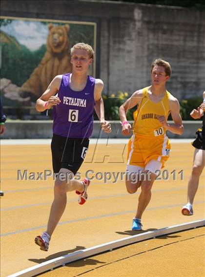 Thumbnail 2 in CIF NCS Masters Track & Field Championships (Boys Friday Track Events) photogallery.