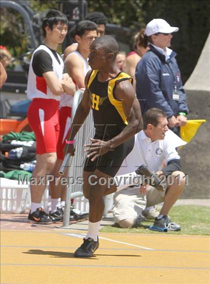 Thumbnail 3 in CIF NCS Masters Track & Field Championships (Boys Friday Track Events) photogallery.