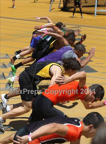 Thumbnail 2 in CIF NCS Masters Track & Field Championships (Boys Friday Track Events) photogallery.