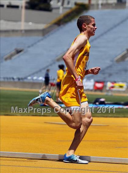 Thumbnail 3 in CIF NCS Masters Track & Field Championships (Boys Friday Track Events) photogallery.