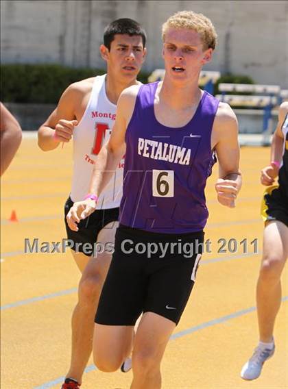 Thumbnail 3 in CIF NCS Masters Track & Field Championships (Boys Friday Track Events) photogallery.