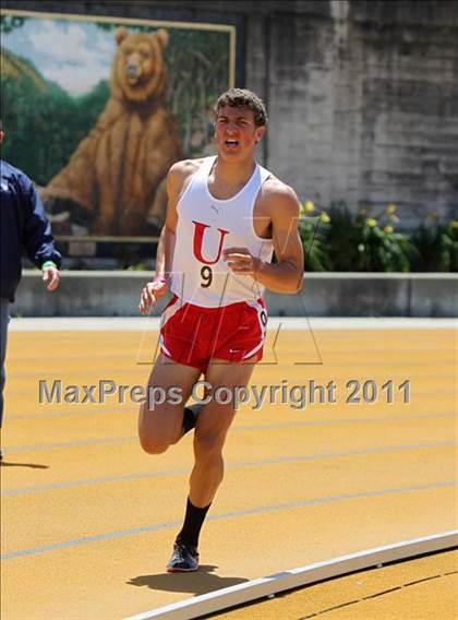 Thumbnail 1 in CIF NCS Masters Track & Field Championships (Boys Friday Track Events) photogallery.