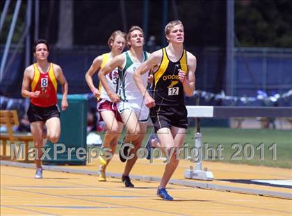 Thumbnail 1 in CIF NCS Masters Track & Field Championships (Boys Friday Track Events) photogallery.