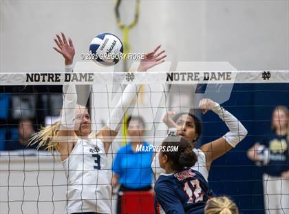 Thumbnail 3 in Chaminade @ Notre Dame (SO) photogallery.