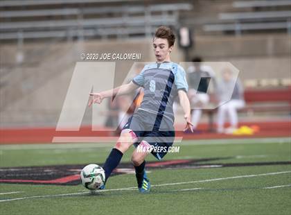 Thumbnail 1 in Lee [Robert E.] vs Bellarmine College Prep (North Texas Elite Showcase) photogallery.