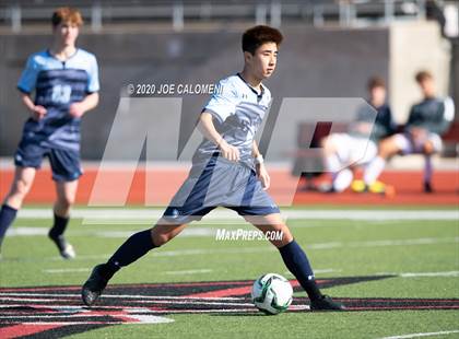 Thumbnail 3 in Lee [Robert E.] vs Bellarmine College Prep (North Texas Elite Showcase) photogallery.