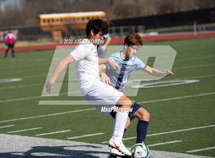 Thumbnail 1 in Lee [Robert E.] vs Bellarmine College Prep (North Texas Elite Showcase) photogallery.