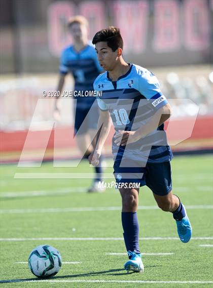 Thumbnail 3 in Lee [Robert E.] vs Bellarmine College Prep (North Texas Elite Showcase) photogallery.