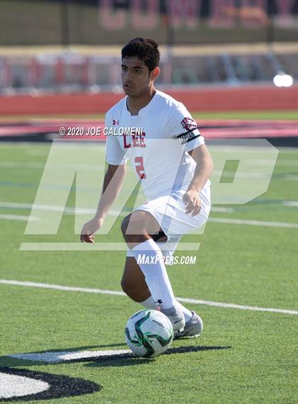 Thumbnail 3 in Lee [Robert E.] vs Bellarmine College Prep (North Texas Elite Showcase) photogallery.