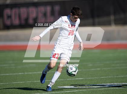 Thumbnail 2 in Lee [Robert E.] vs Bellarmine College Prep (North Texas Elite Showcase) photogallery.