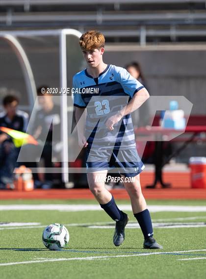 Thumbnail 2 in Lee [Robert E.] vs Bellarmine College Prep (North Texas Elite Showcase) photogallery.