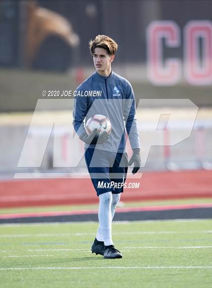 Thumbnail 1 in Lee [Robert E.] vs Bellarmine College Prep (North Texas Elite Showcase) photogallery.