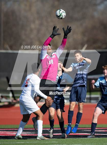 Thumbnail 1 in Lee [Robert E.] vs Bellarmine College Prep (North Texas Elite Showcase) photogallery.