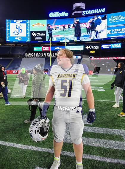 Thumbnail 1 in  St. John's Prep vs Xaverian (MIAA Division 1 Finals) photogallery.