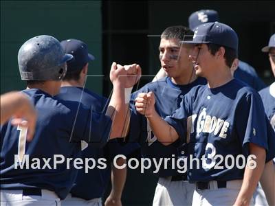 Thumbnail 3 in Elk Grove vs. Green Valley (56th Annual Lions Invitational) photogallery.