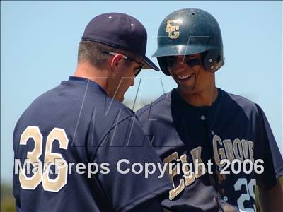 Thumbnail 1 in Elk Grove vs. Green Valley (56th Annual Lions Invitational) photogallery.