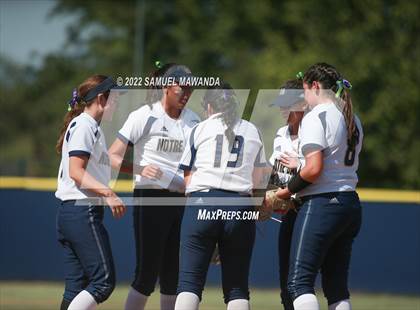 Thumbnail 2 in Long Beach Poly @ Notre Dame (SO) (CIF SS D3 first Round) photogallery.