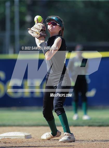 Thumbnail 2 in Long Beach Poly @ Notre Dame (SO) (CIF SS D3 first Round) photogallery.