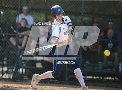 Thumbnail 2 in Long Beach Poly @ Notre Dame (SO) (CIF SS D3 first Round) photogallery.