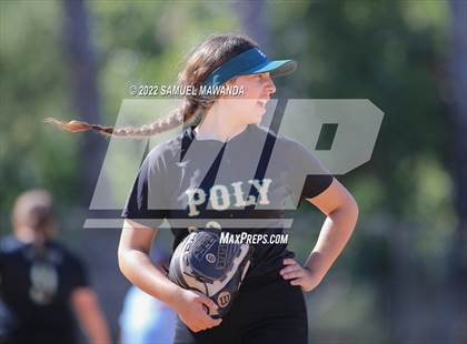 Thumbnail 2 in Long Beach Poly @ Notre Dame (SO) (CIF SS D3 first Round) photogallery.