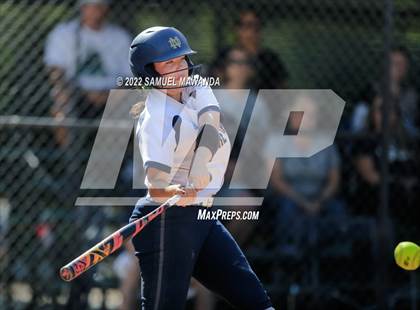 Thumbnail 3 in Long Beach Poly @ Notre Dame (SO) (CIF SS D3 first Round) photogallery.