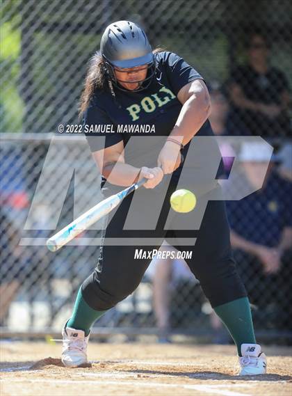 Thumbnail 3 in Long Beach Poly @ Notre Dame (SO) (CIF SS D3 first Round) photogallery.