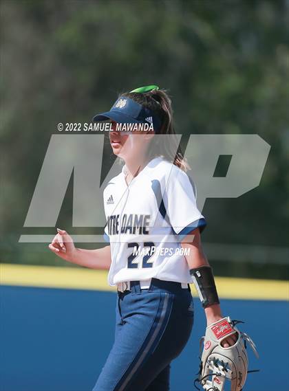 Thumbnail 3 in Long Beach Poly @ Notre Dame (SO) (CIF SS D3 first Round) photogallery.