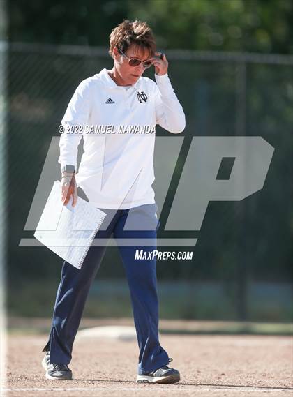 Thumbnail 3 in Long Beach Poly @ Notre Dame (SO) (CIF SS D3 first Round) photogallery.