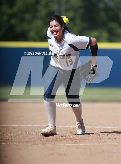 Thumbnail 2 in Long Beach Poly @ Notre Dame (SO) (CIF SS D3 first Round) photogallery.