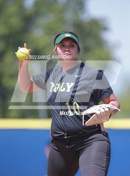 Thumbnail 3 in Long Beach Poly @ Notre Dame (SO) (CIF SS D3 first Round) photogallery.