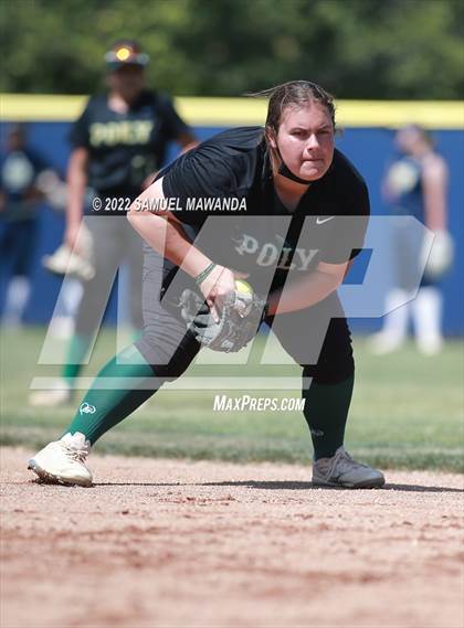 Thumbnail 1 in Long Beach Poly @ Notre Dame (SO) (CIF SS D3 first Round) photogallery.