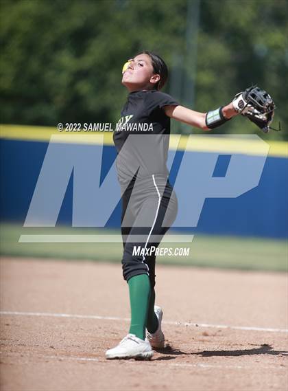 Thumbnail 1 in Long Beach Poly @ Notre Dame (SO) (CIF SS D3 first Round) photogallery.