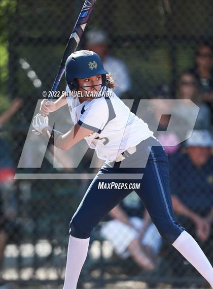 Thumbnail 1 in Long Beach Poly @ Notre Dame (SO) (CIF SS D3 first Round) photogallery.