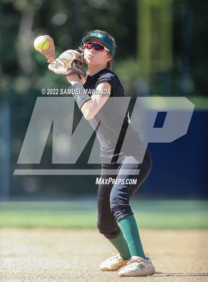 Thumbnail 2 in Long Beach Poly @ Notre Dame (SO) (CIF SS D3 first Round) photogallery.