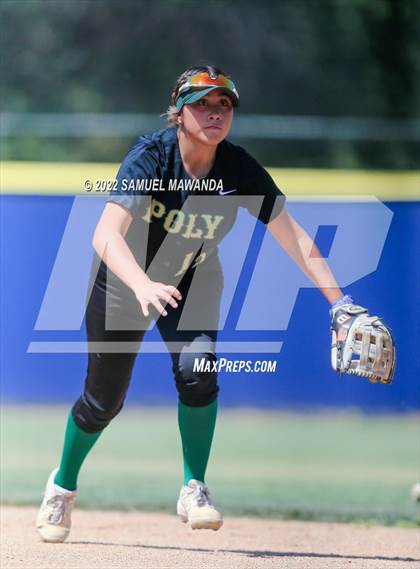 Thumbnail 3 in Long Beach Poly @ Notre Dame (SO) (CIF SS D3 first Round) photogallery.