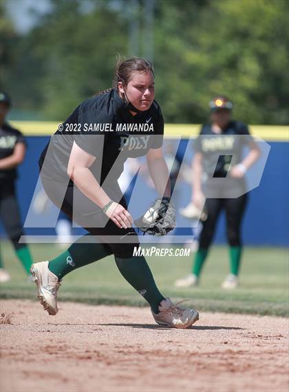 Thumbnail 2 in Long Beach Poly @ Notre Dame (SO) (CIF SS D3 first Round) photogallery.