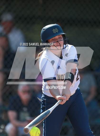 Thumbnail 2 in Long Beach Poly @ Notre Dame (SO) (CIF SS D3 first Round) photogallery.