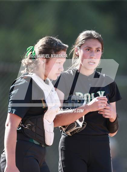 Thumbnail 1 in Long Beach Poly @ Notre Dame (SO) (CIF SS D3 first Round) photogallery.