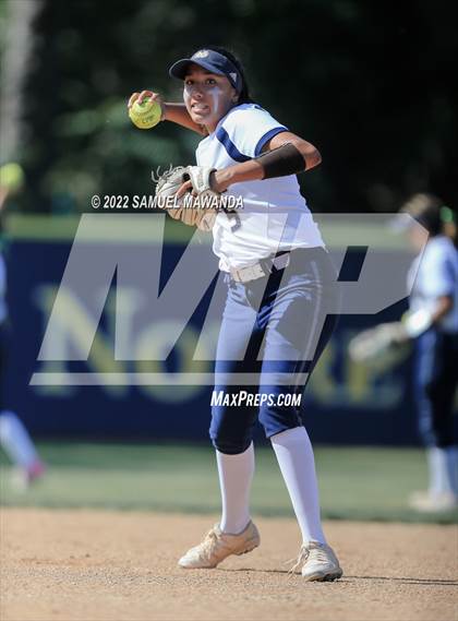 Thumbnail 2 in Long Beach Poly @ Notre Dame (SO) (CIF SS D3 first Round) photogallery.