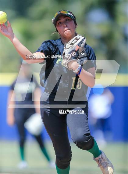 Thumbnail 1 in Long Beach Poly @ Notre Dame (SO) (CIF SS D3 first Round) photogallery.
