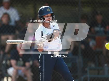 Thumbnail 3 in Long Beach Poly @ Notre Dame (SO) (CIF SS D3 first Round) photogallery.