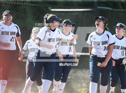 Thumbnail 2 in Long Beach Poly @ Notre Dame (SO) (CIF SS D3 first Round) photogallery.