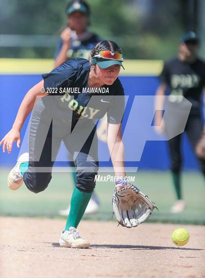 Thumbnail 1 in Long Beach Poly @ Notre Dame (SO) (CIF SS D3 first Round) photogallery.