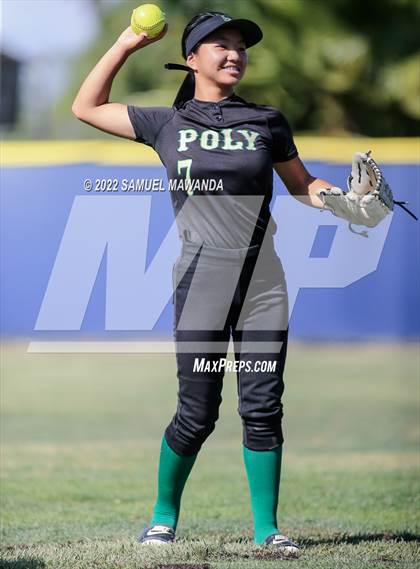 Thumbnail 2 in Long Beach Poly @ Notre Dame (SO) (CIF SS D3 first Round) photogallery.